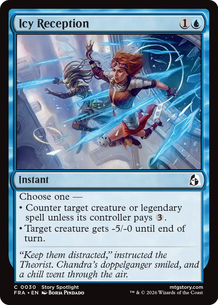Icy Reception 30 (Reality Fracture)  - Foil