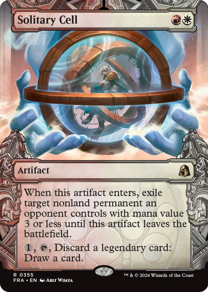 Solitary Cell 355 (Reality Fracture)  - Showcase Foil