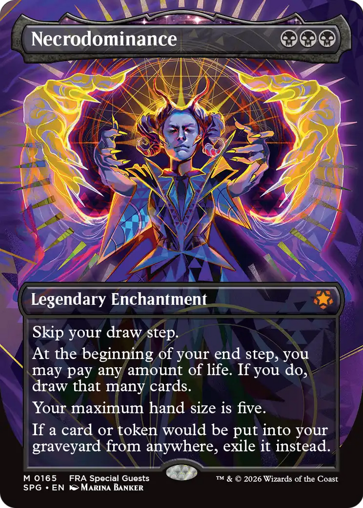 Necrodominance 165 (Special Guests)  - Borderless Foil