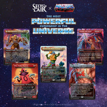 Secret Lair Drop Secret Lair x Masters of the Universe By the Power of Grayskull Non Foil Edition