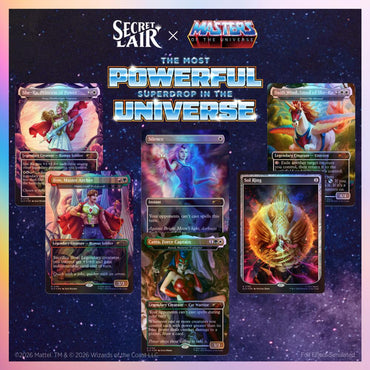 Secret Lair Drop Secret Lair x Masters of the Universe She Ra Princess of Power Traditional Foil Edition