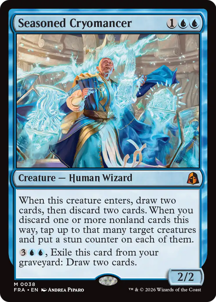Seasoned Cryomancer 38 (Reality Fracture)  - Foil