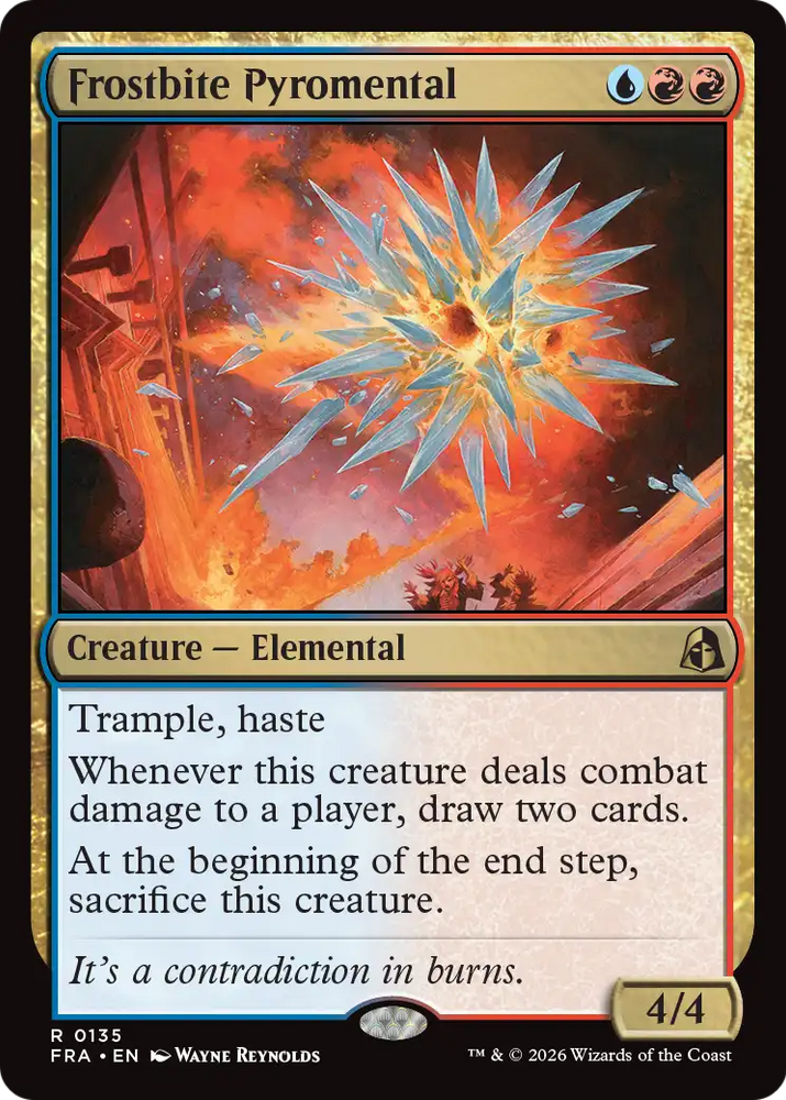 Frostbite Pyromental 135 (Reality Fracture)  - Foil