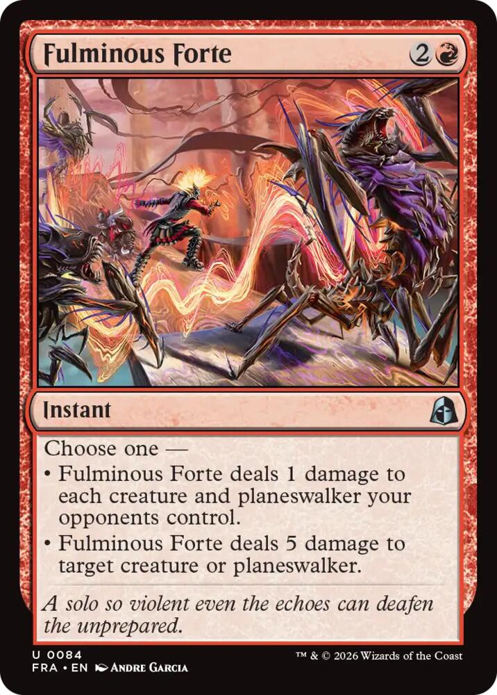 Fulminous Forte 84 (Reality Fracture) 
