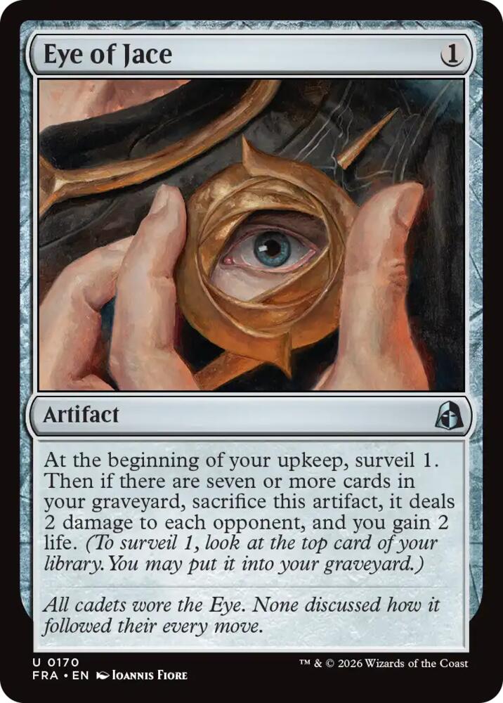 Eye of Jace 170 (Reality Fracture)  - Foil