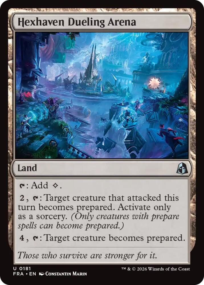 Hexhaven Dueling Arena 181 (Reality Fracture)  - Foil