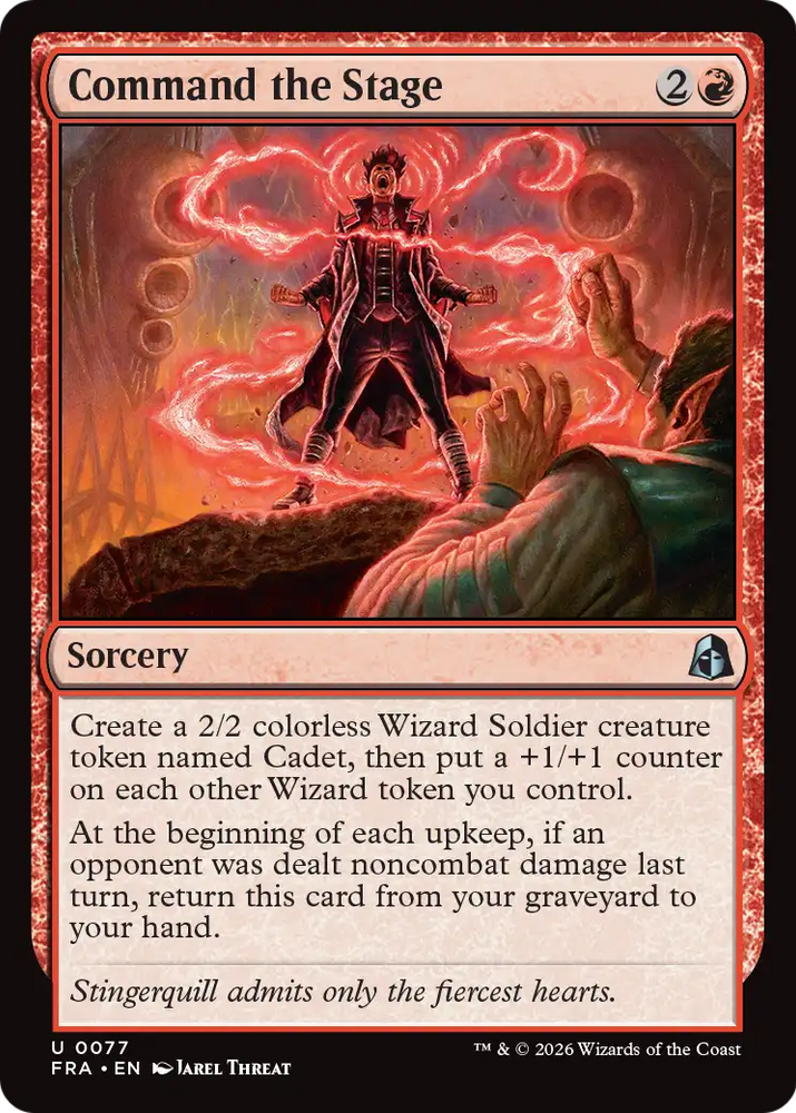 Command the Stage 77 (Reality Fracture)  - Foil