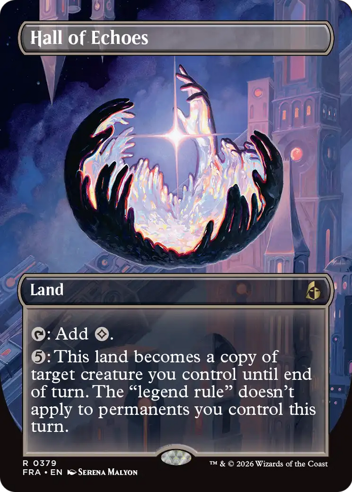 Hall of Echoes 379 (Reality Fracture)  - Borderless Foil