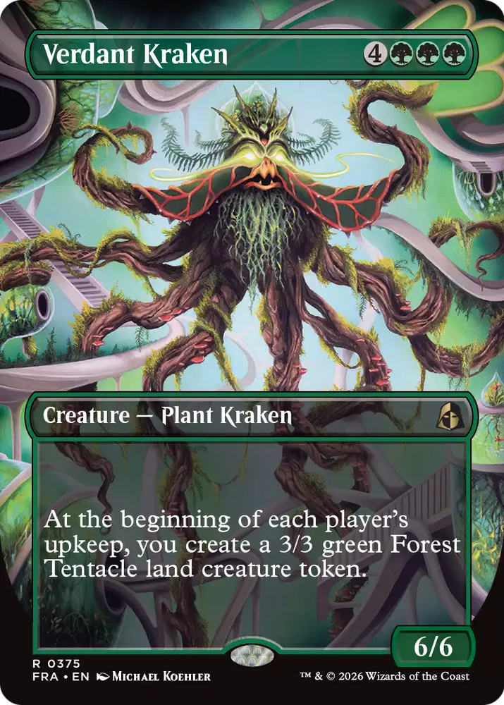 Verdant Kraken 375 (Reality Fracture)  - Borderless