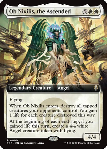Ob Nixilis, the Ascended 90 (Commander: Reality Fracture)  - Extended Art
