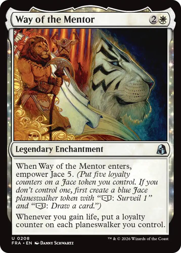 Way of the Mentor 208 (Reality Fracture)  - Foil