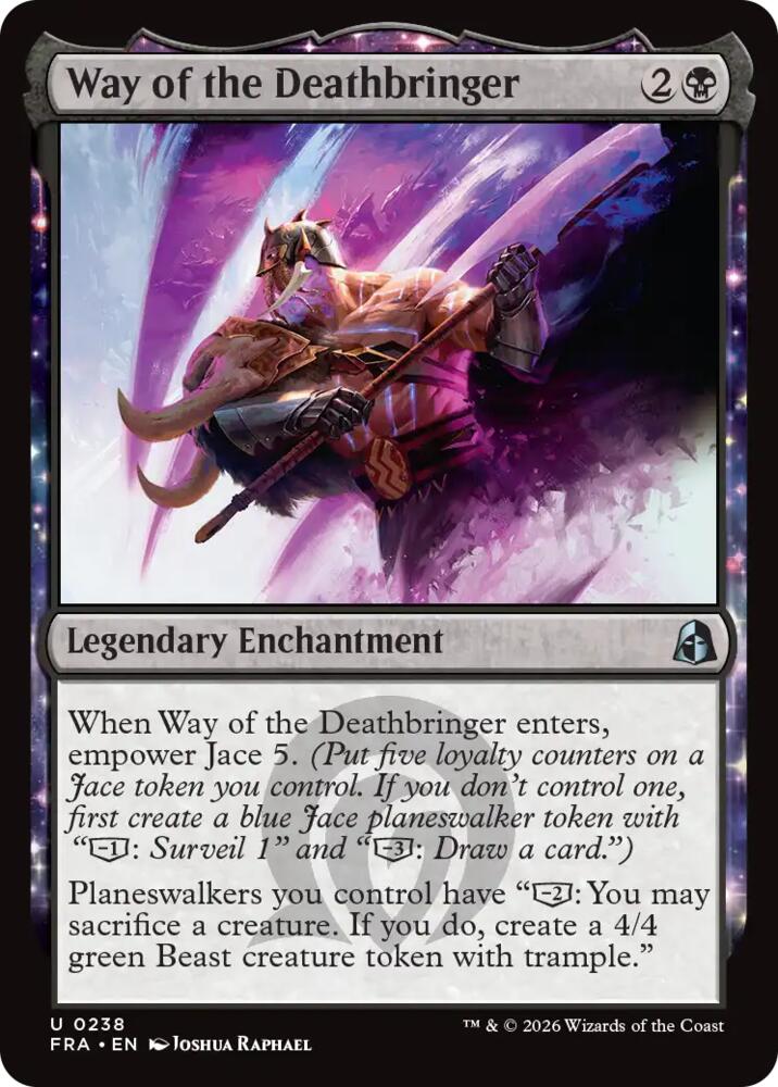 Way of the Deathbringer 238 (Reality Fracture)  - Foil