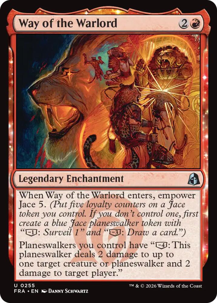 Way of the Warlord 255 (Reality Fracture)  - Foil