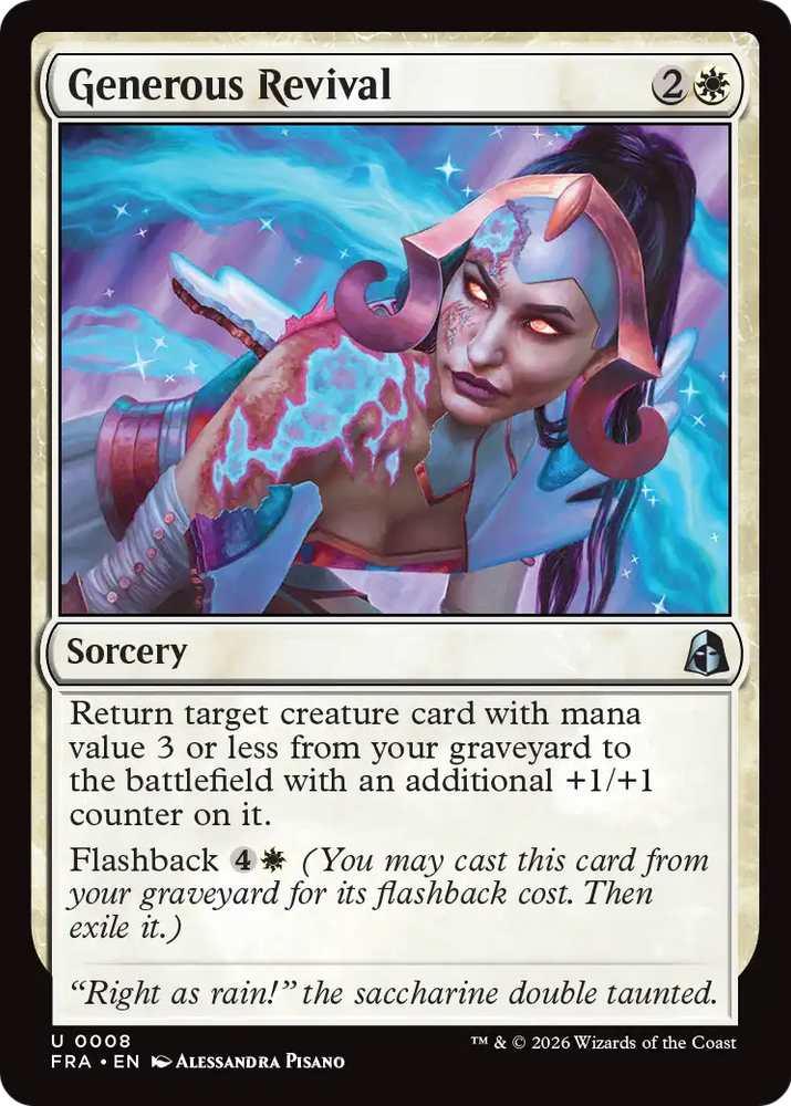 Generous Revival 8 (Reality Fracture)  - Foil