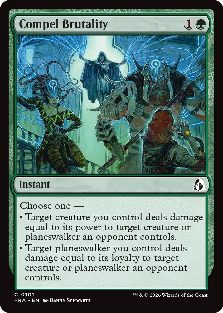 Compel Brutality 101 (Reality Fracture)  - Foil