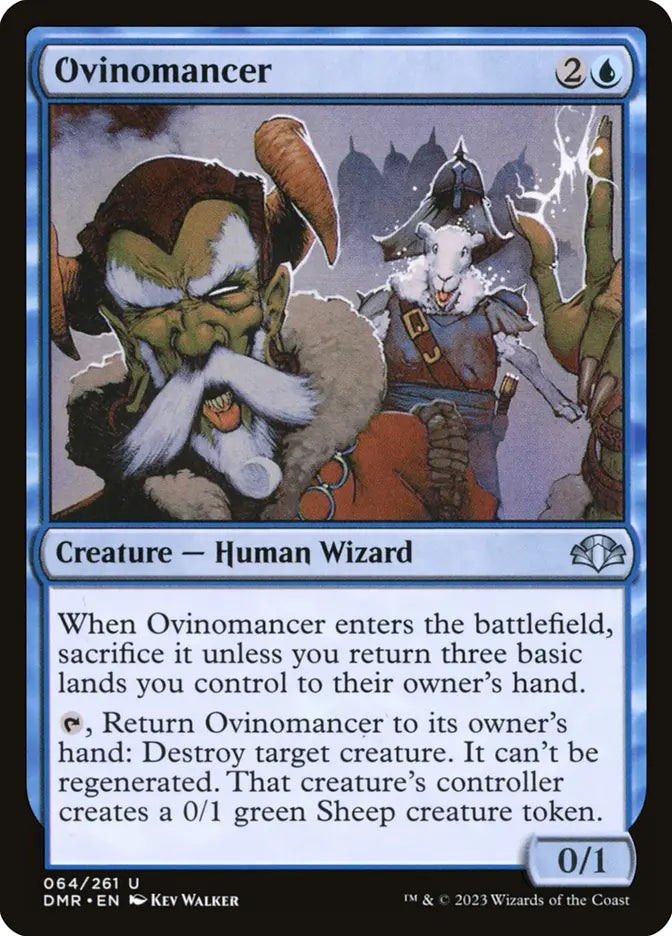 Ovinomancer 64/261 (Dominaria Remastered)  - Foil