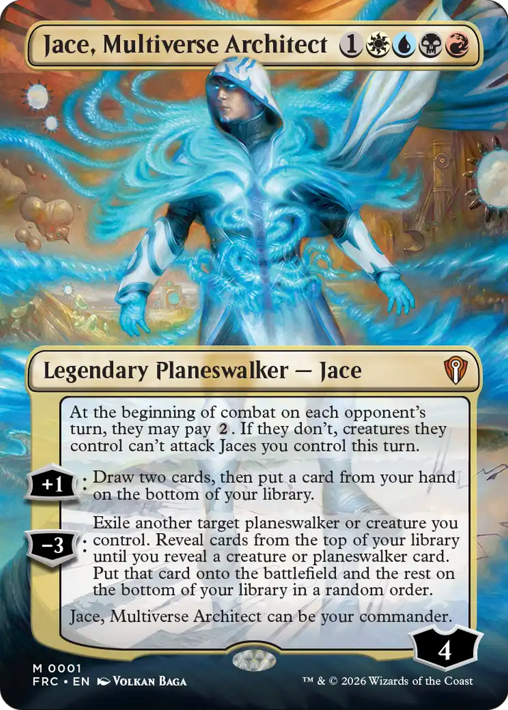 Jace, Multiverse Architect 1 (Commander: Reality Fracture) 