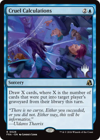 Cruel Calculations 26 (Promo Pack: Reality Fracture)  - Foil