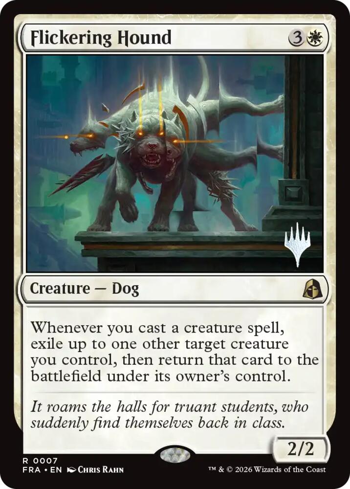 Flickering Hound 7 (Promo Pack: Reality Fracture)  - Foil