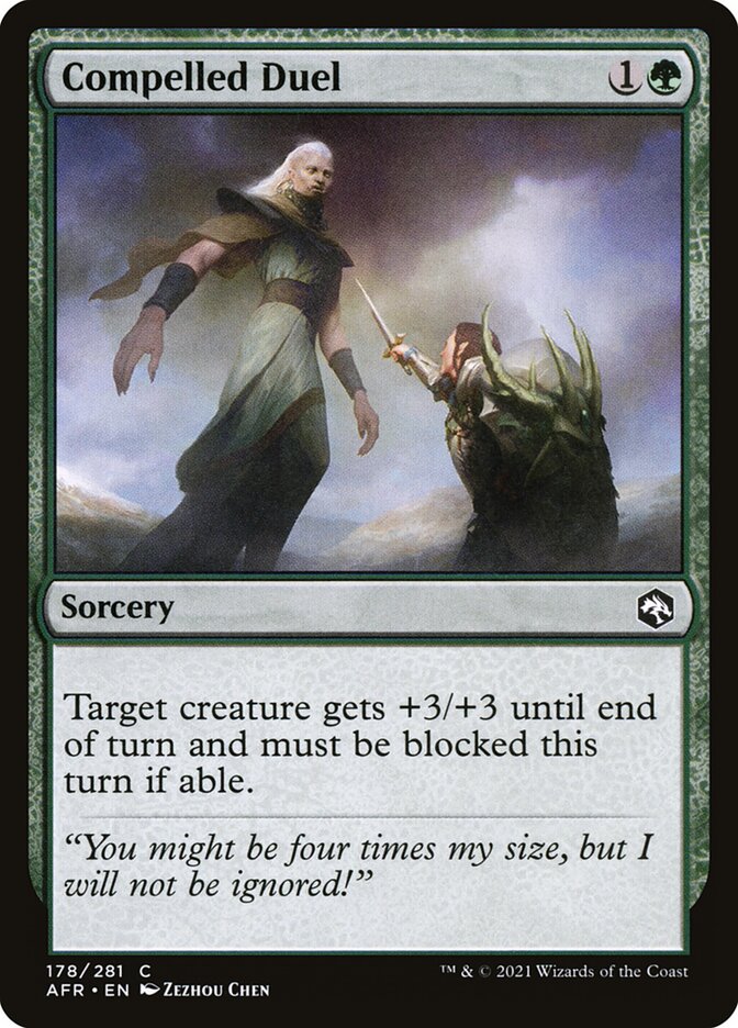 Compelled Duel 178 (Adventures in the Forgotten Realms)  - Foil