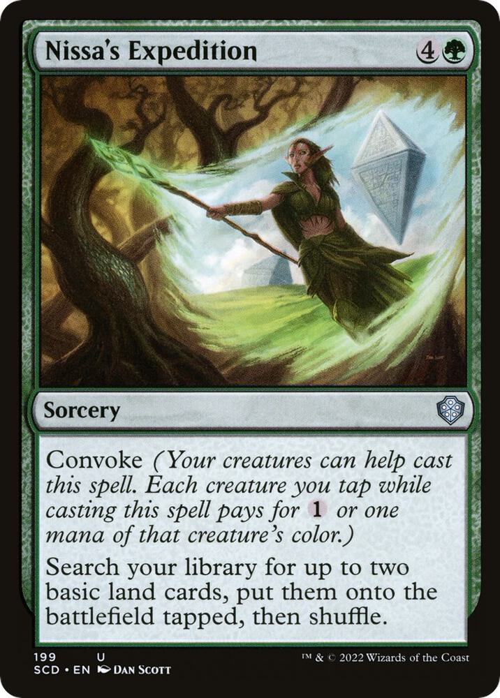 Nissa's Expedition 199/352 (Starter Commander Decks) 