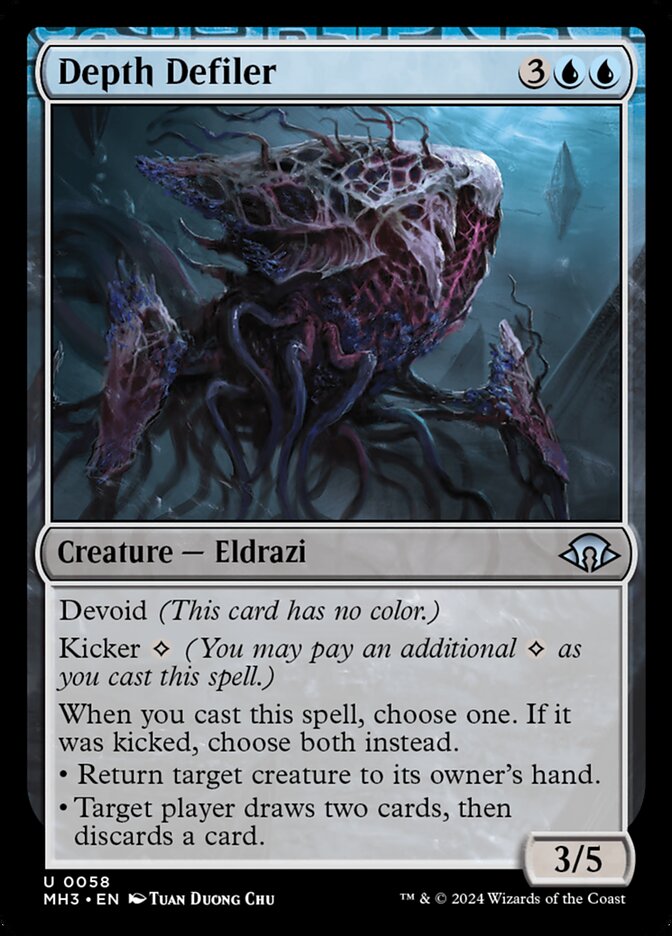 Depth Defiler 58/319 (Modern Horizons 3) 