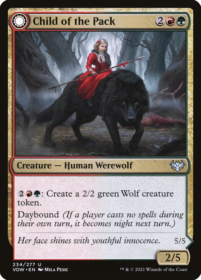 Child of the Pack 234 (Innistrad: Crimson Vow) 