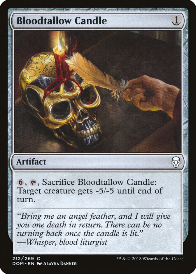 Bloodtallow Candle 212/269 (Dominaria) 
