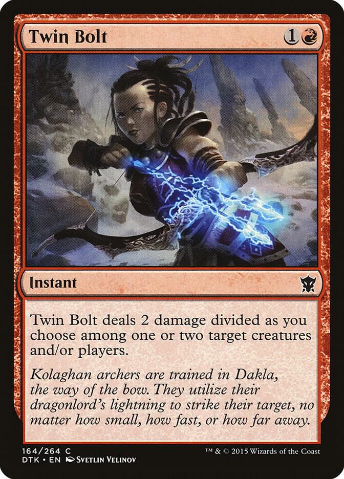 Twin Bolt 164/264 (Dragons of Tarkir) 