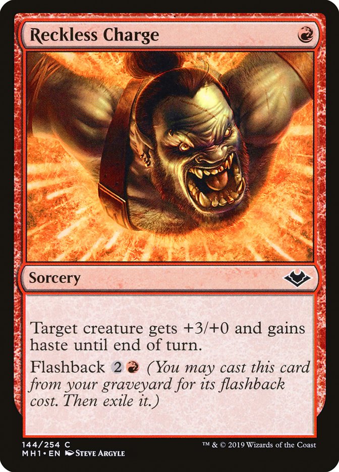 Reckless Charge 144 (Modern Horizons) 