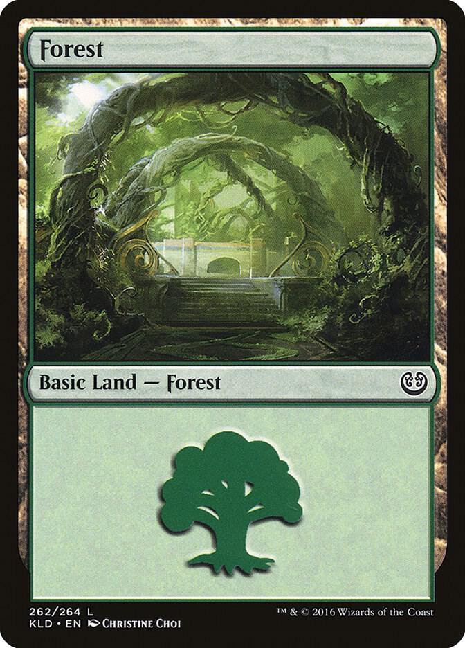 Forest 262/264 (Kaladesh)  - Foil