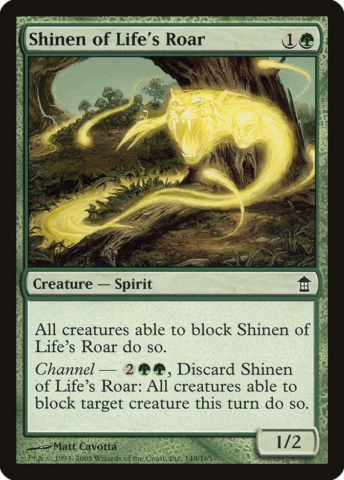 Shinen of Life's Roar 149/165 (Saviors of Kamigawa)  - Foil