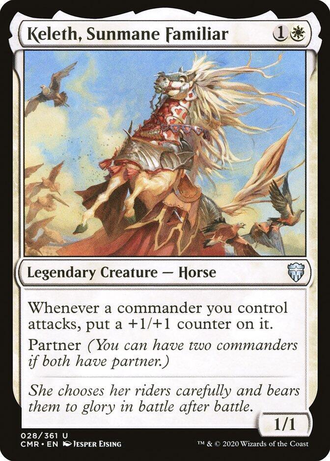 Keleth, Sunmane Familiar 28 (Commander Legends) 