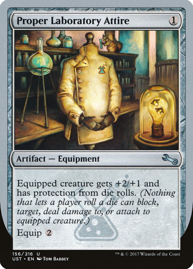 Proper Laboratory Attire 156/216 (Unstable) 