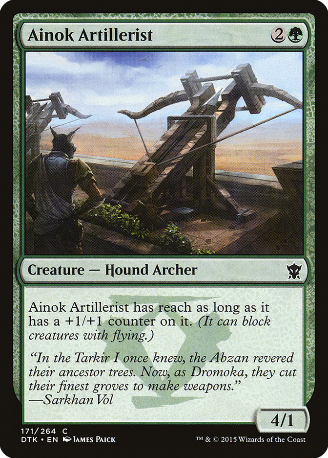 Ainok Artillerist 171/264 (Dragons of Tarkir)  - Foil