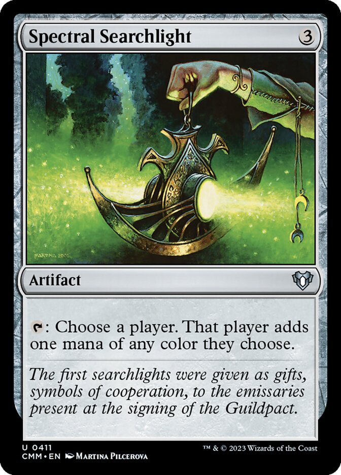 Spectral Searchlight 411/451 (Commander Masters)  - Foil