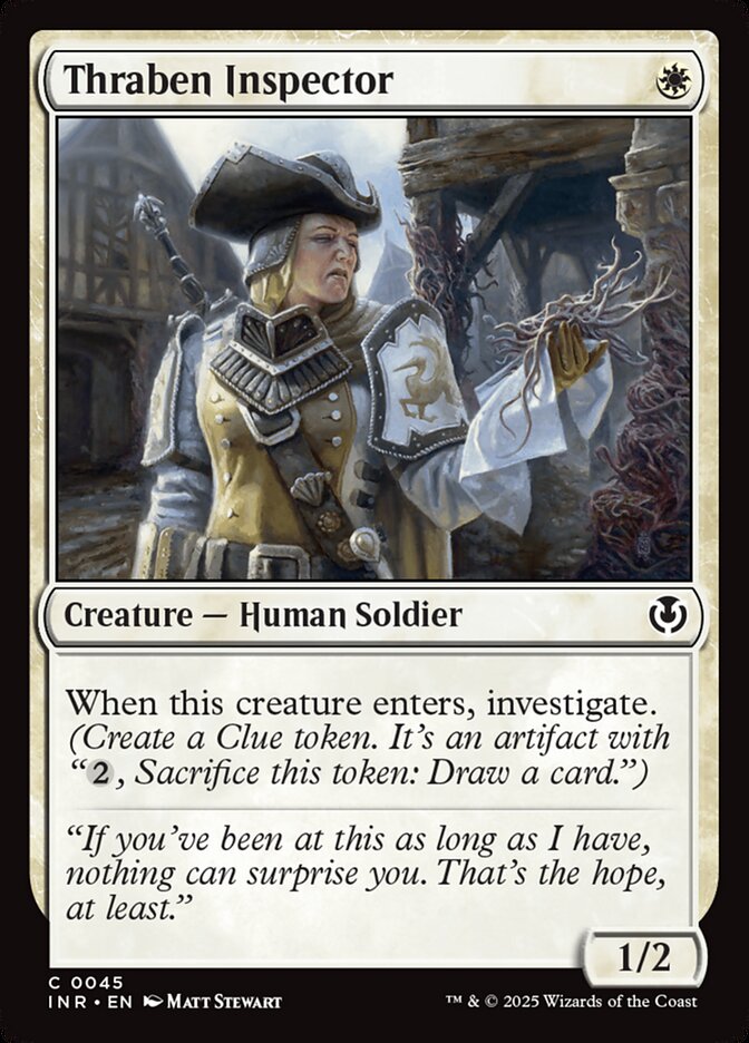 Thraben Inspector 45 (Innistrad Remastered)  - Foil