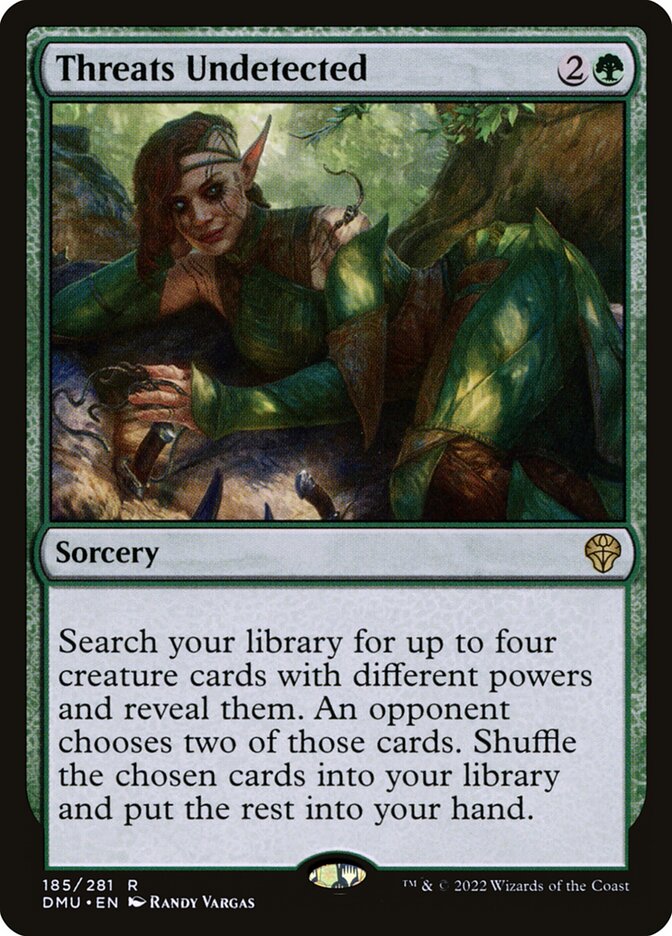 Threats Undetected 185/281 (Dominaria United)  - Foil