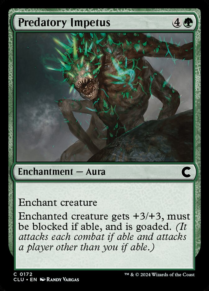 Predatory Impetus 172/284 (Ravnica: Clue Edition) 