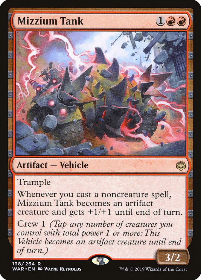 Mizzium Tank 138/264 (War of the Spark) 