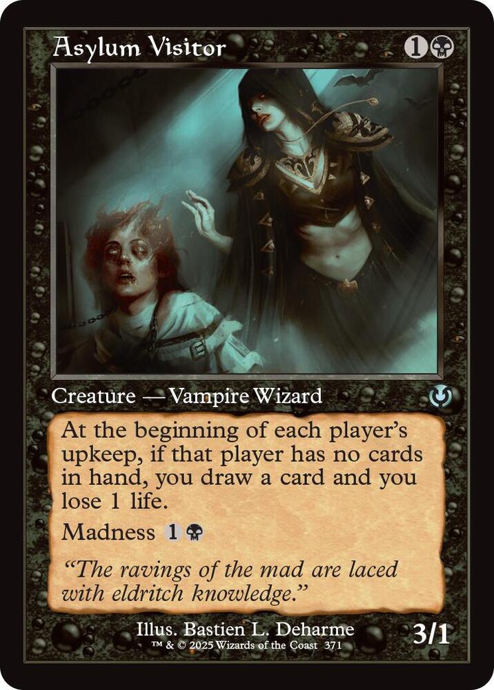 Asylum Visitor Retro Frame 371 (Innistrad Remastered)  - Retro Foil