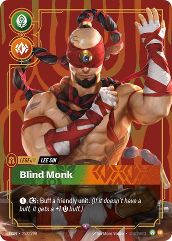 Lee Sin - Blind Monk 257/298 (Origins)  - Foil