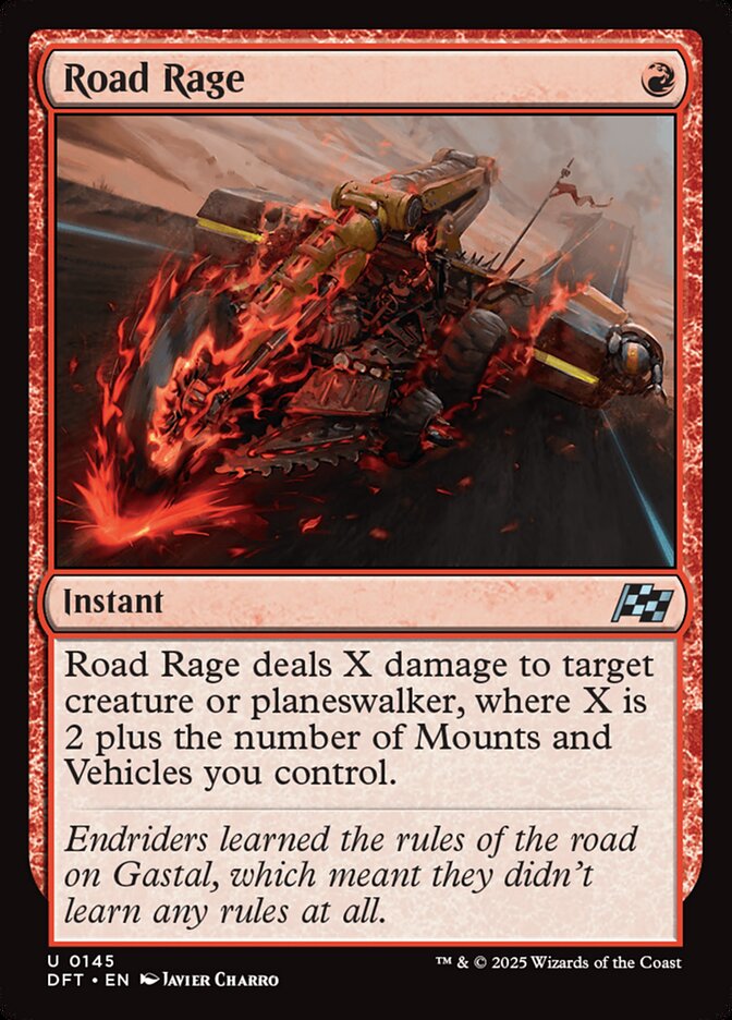 Road Rage 145/291 (Aetherdrift)  - Foil