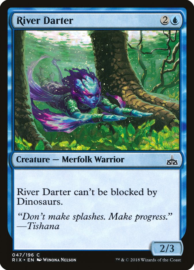 River Darter 47/196 (Rivals of Ixalan) 