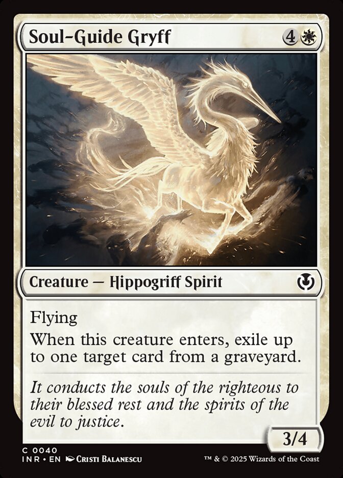 Soul-Guide Gryff 40/287 (Innistrad Remastered)  - Foil