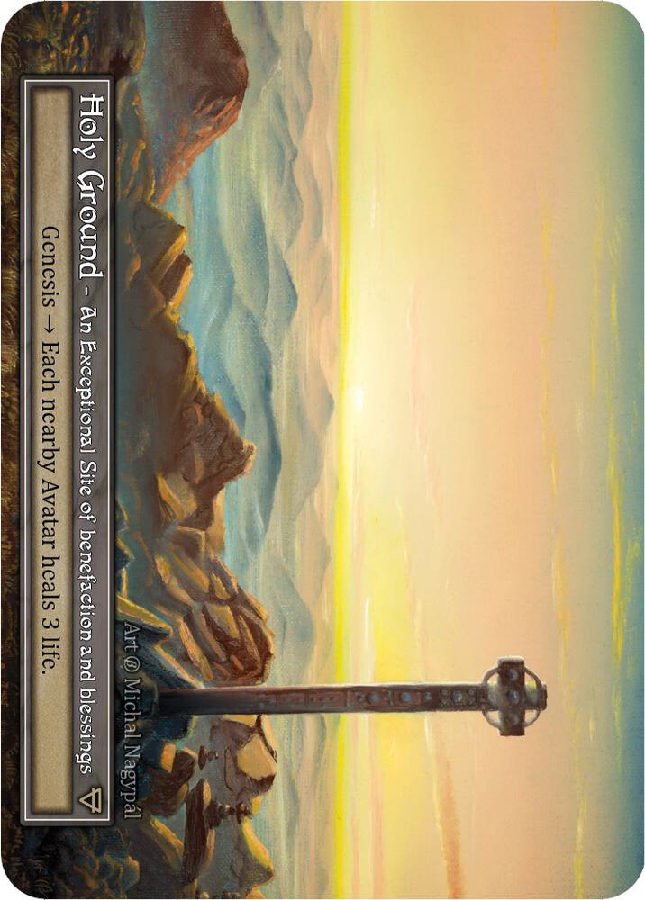Holy Ground  (Beta)  - Foil