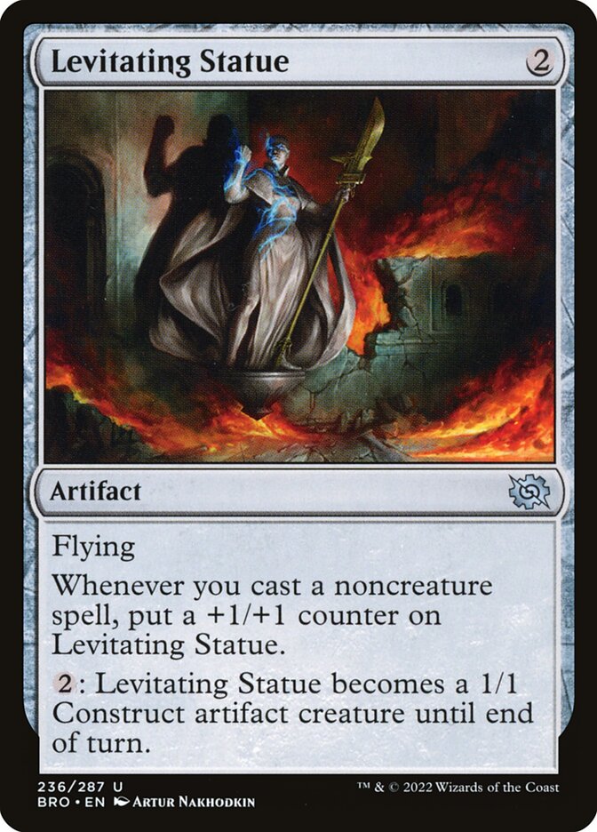 Levitating Statue 236/287 (The Brothers' War) 