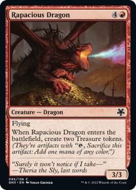 Rapacious Dragon 85/135 (Magic Game Night: Free-For-All) 