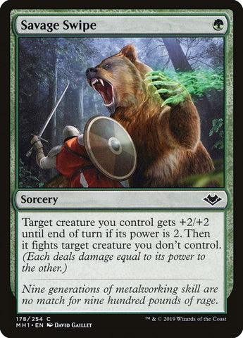 Savage Swipe 178/254 (Modern Horizons) 