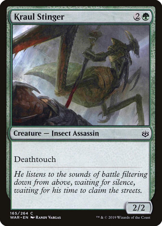 Kraul Stinger 165/264 (War of the Spark) 